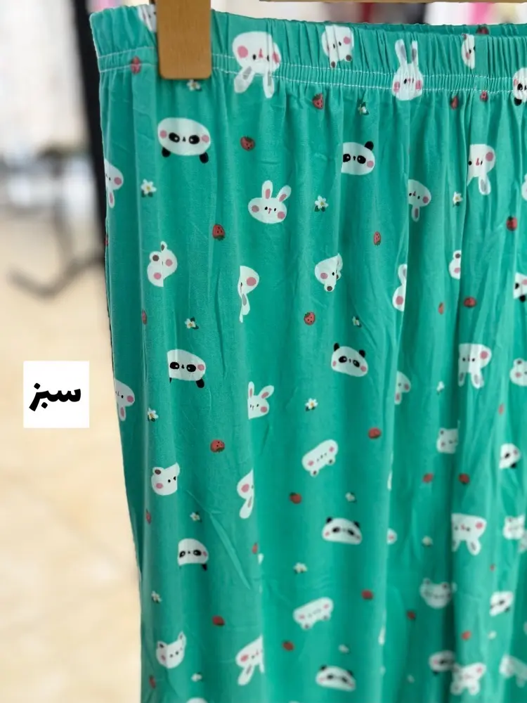 شلوار گیاهی طرحدار